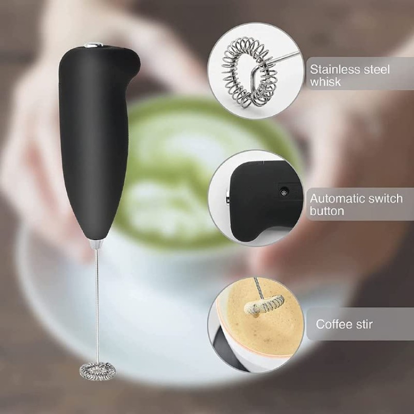 LEERFIE by Wonderful Electric Handheld Milk frother Wand Mixer Frother for  Latte Coffee Hot , Juice, Cafe Latte, Cappuccino, Egg Beater, Juice 50 W  Hand Blender Price in India - Buy LEERFIE