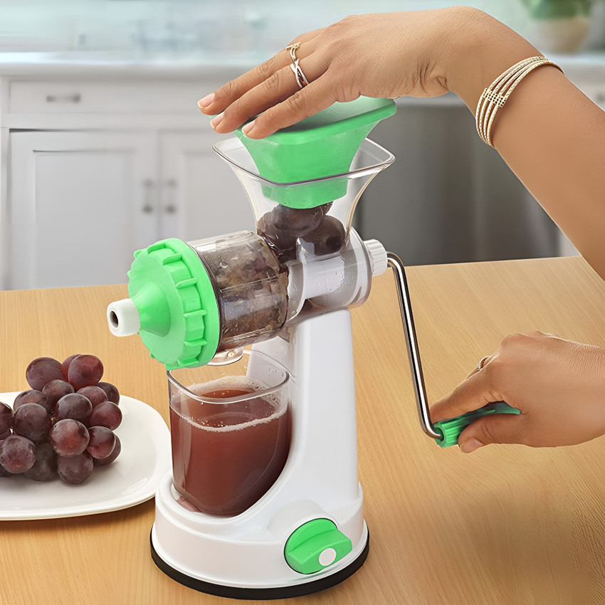 Manual fruit and vegetable juicer best sale
