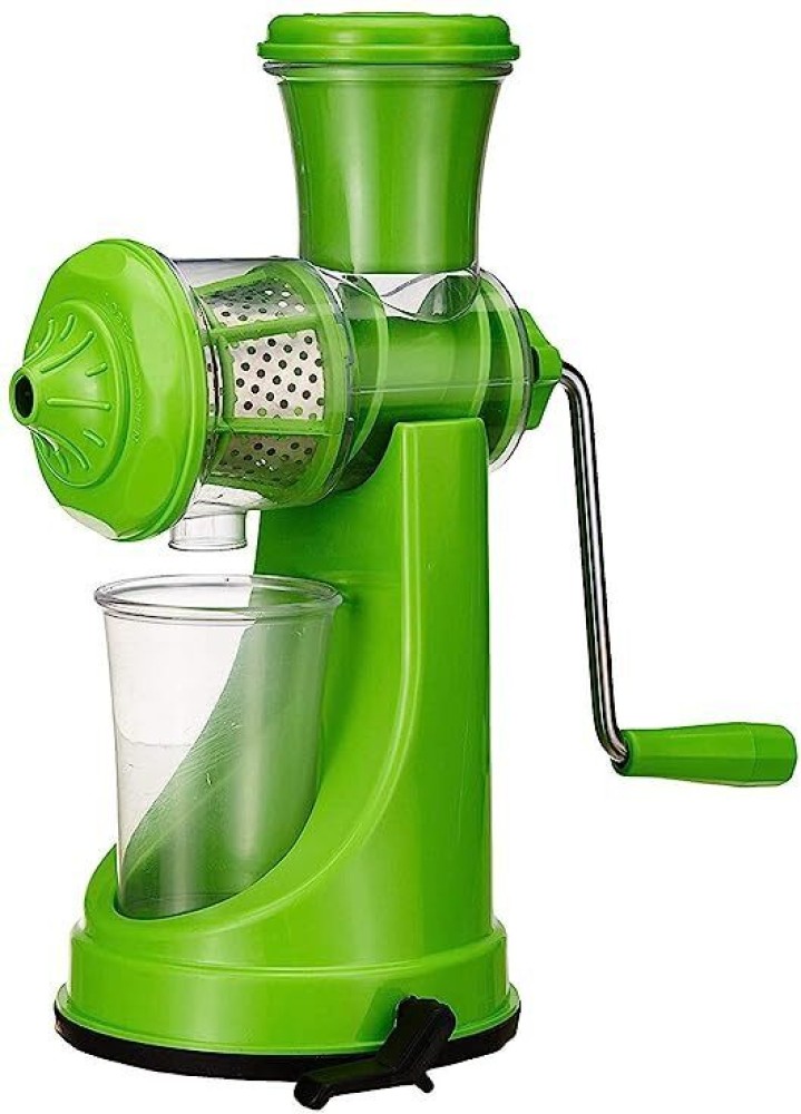 MOONZA Plastic Mini Juicer Machine, Juice Maker Machine for Home, Deluxe  Fruit & Vegetable Manual Juicer with with Steel Handle Hand Juicer Price in  India - Buy MOONZA Plastic Mini Juicer Machine