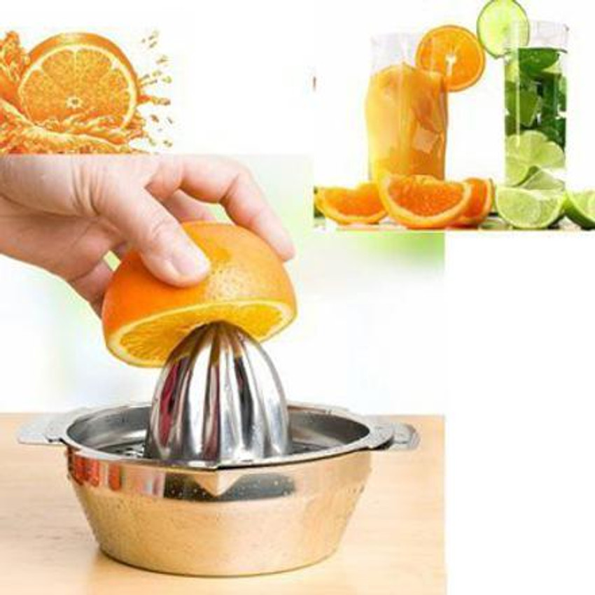 Steel outlet fruit juicer