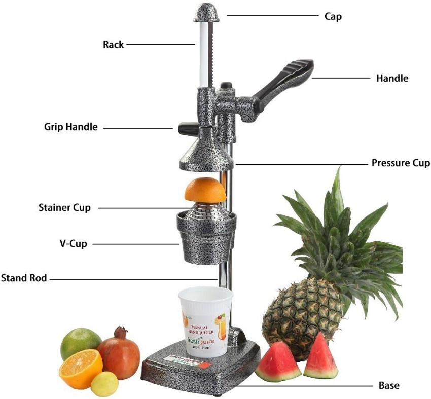 BERG Aluminium Fruits Juice Hand Juicer Price in India Buy BERG Aluminium Fruits Juice Hand Juicer online at Flipkart