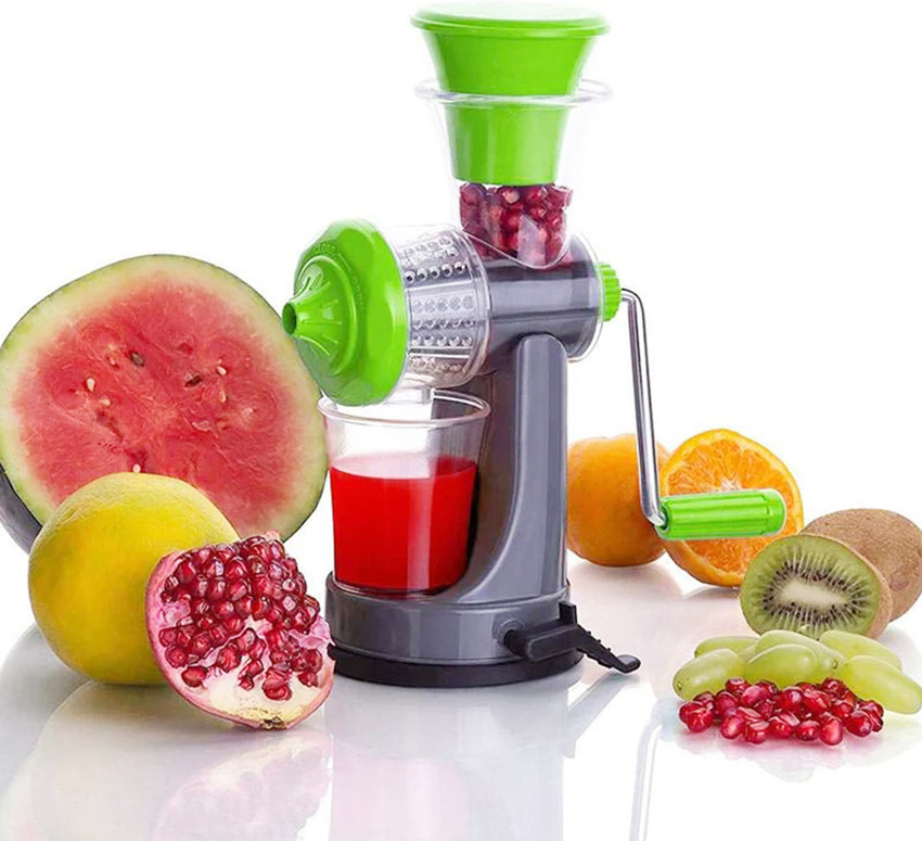 SEE INSIDE Plastic Mini Juicer Machine for Home Deluxe Fruit
