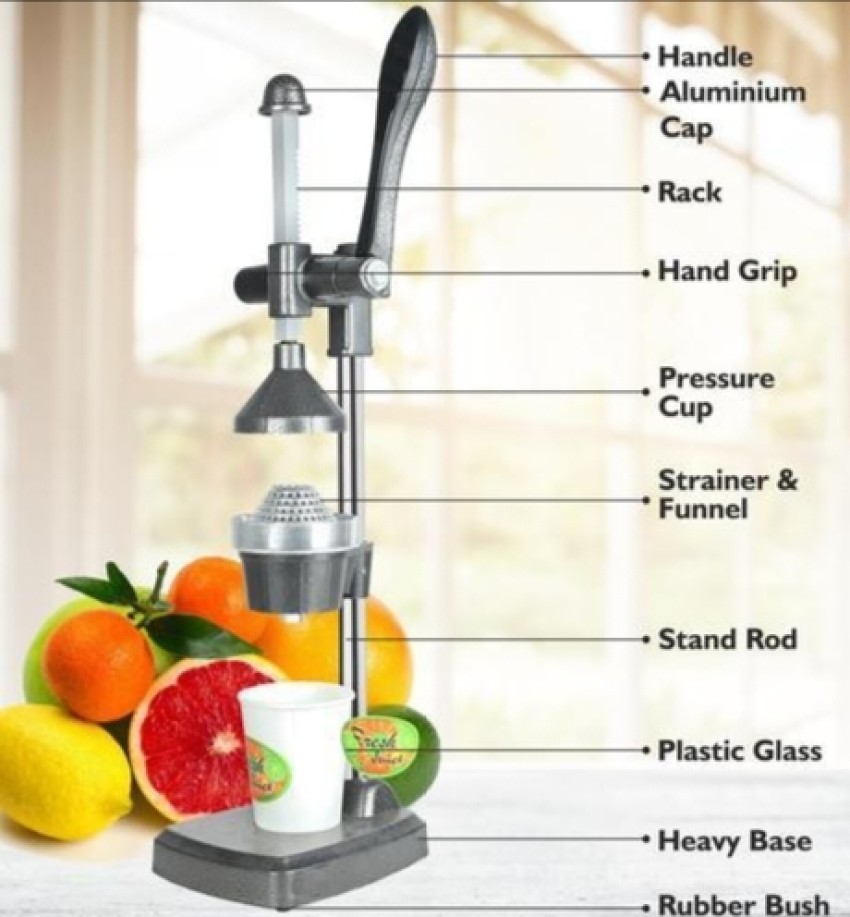 ROYAL WORLD Aluminium ,Juice Machine, juicer machine, Fruit Juicer Hand  Press Hand Juicer