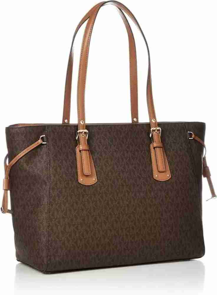 Hand Handled Brown Michael Kors Handbag, For Casual Wear, 1 Kg