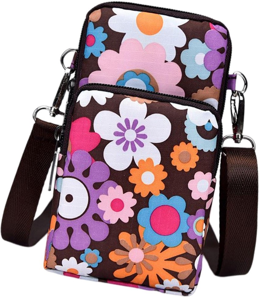 Lyla Small Mobile Phone Bag Lightweight Adjustable Strap  Women Ladies Travel Colorful Shoulder Bag - Shoulder Bag