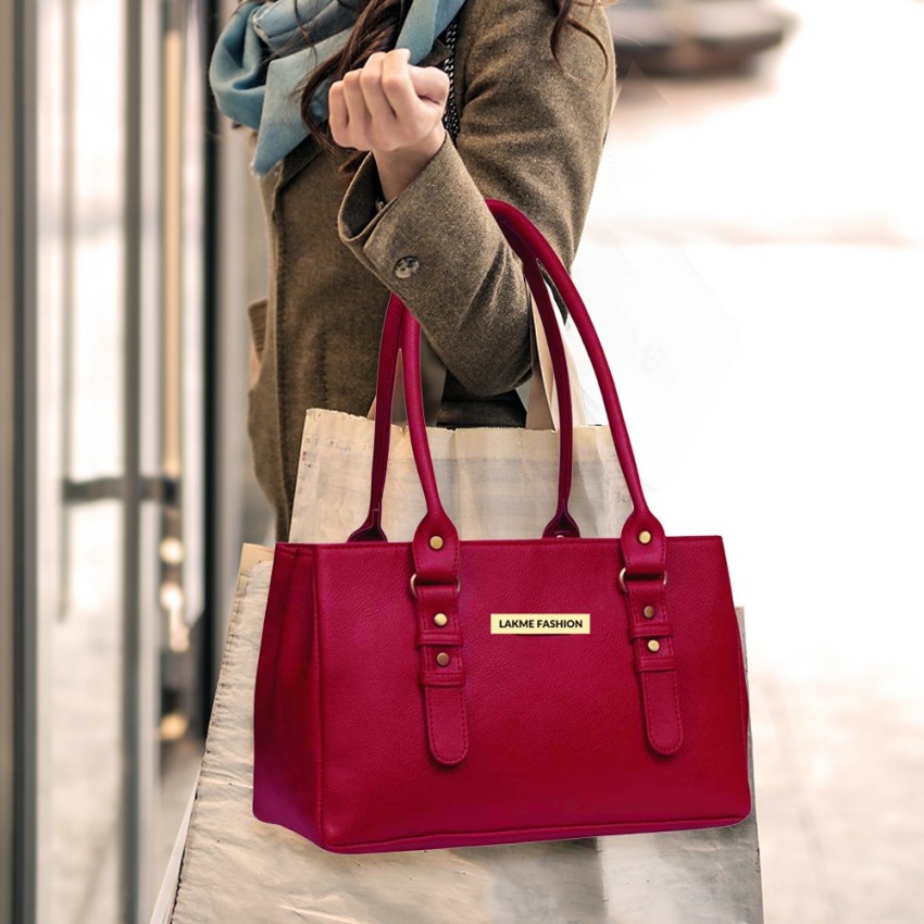 Buy LAKME FASHION Women Maroon Shoulder Bag Maroon Online @ Best Price in  India