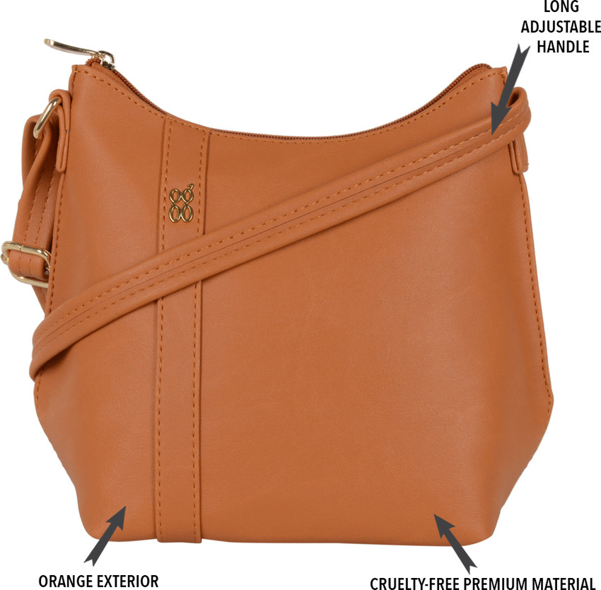 Buy Baggit Women Orange Sling Bag Light Orange Online Best Price in India Flipkart