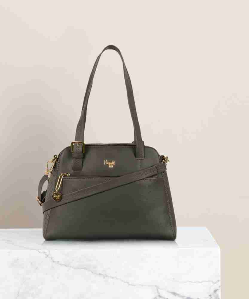 Buy Baggit Women Grey Hand held Bag Dark Grey Online Best Price in India Flipkart