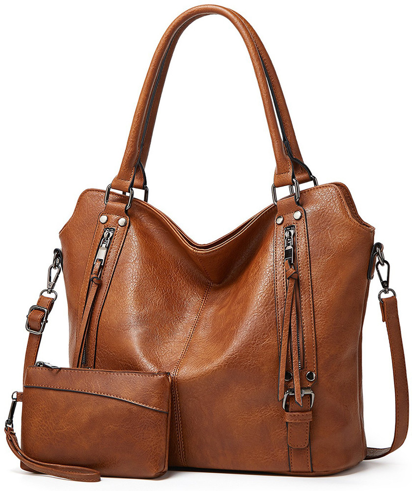 Buy HANNEA Women Brown Tote Brown Online Best Price in India Flipkart