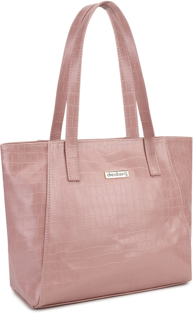 Buy Dressberry Women Pink Tote PINK Online Best Price in India