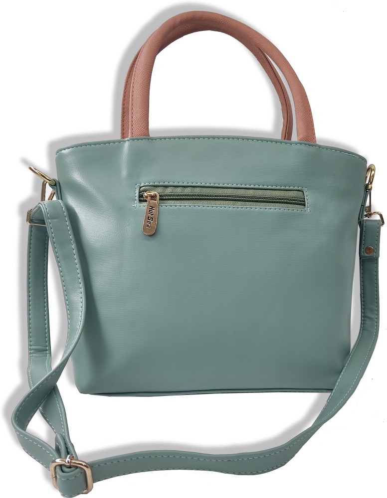 Buy Hot Sea Women Green Hand held Bag GREEN Online Best Price in India Flipkart