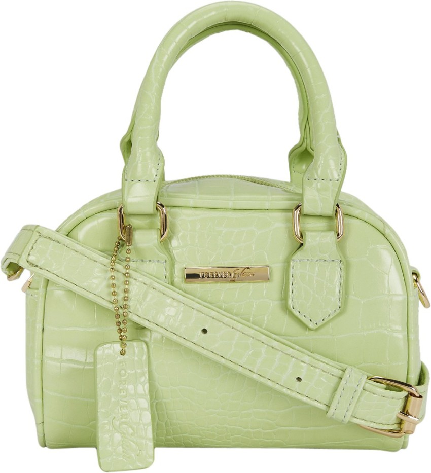 Forever Glam By Pantaloons Women Green Handbag