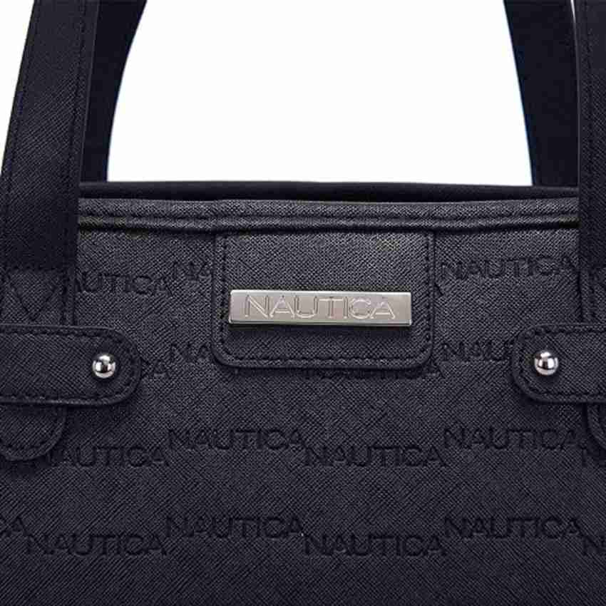 Nautica black tote hot sale