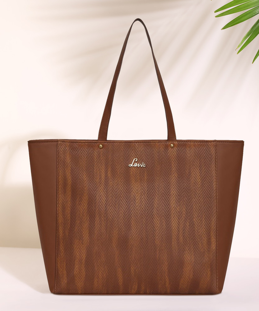 Buy LAVIE Women Brown Handbag TAN Online Best Price in India