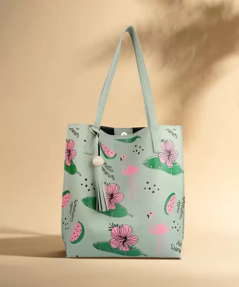 Buy Abbana Women Green Tote Green Online Best Price in India Flipkart