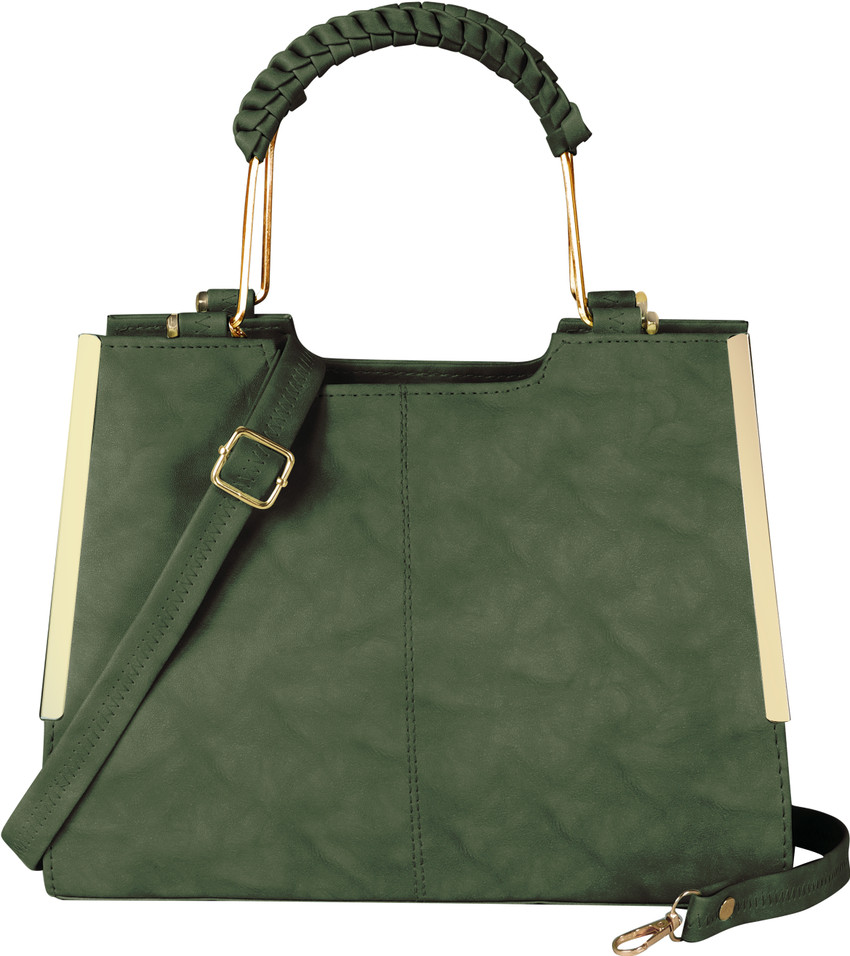 Buy Khyati sales Women Green Handbag Green13 Online Best Price
