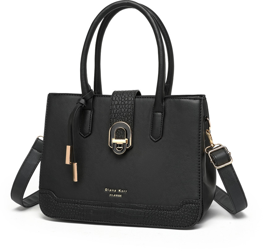 Buy Diana Korr Women Black Handbag Black Online Best Price in