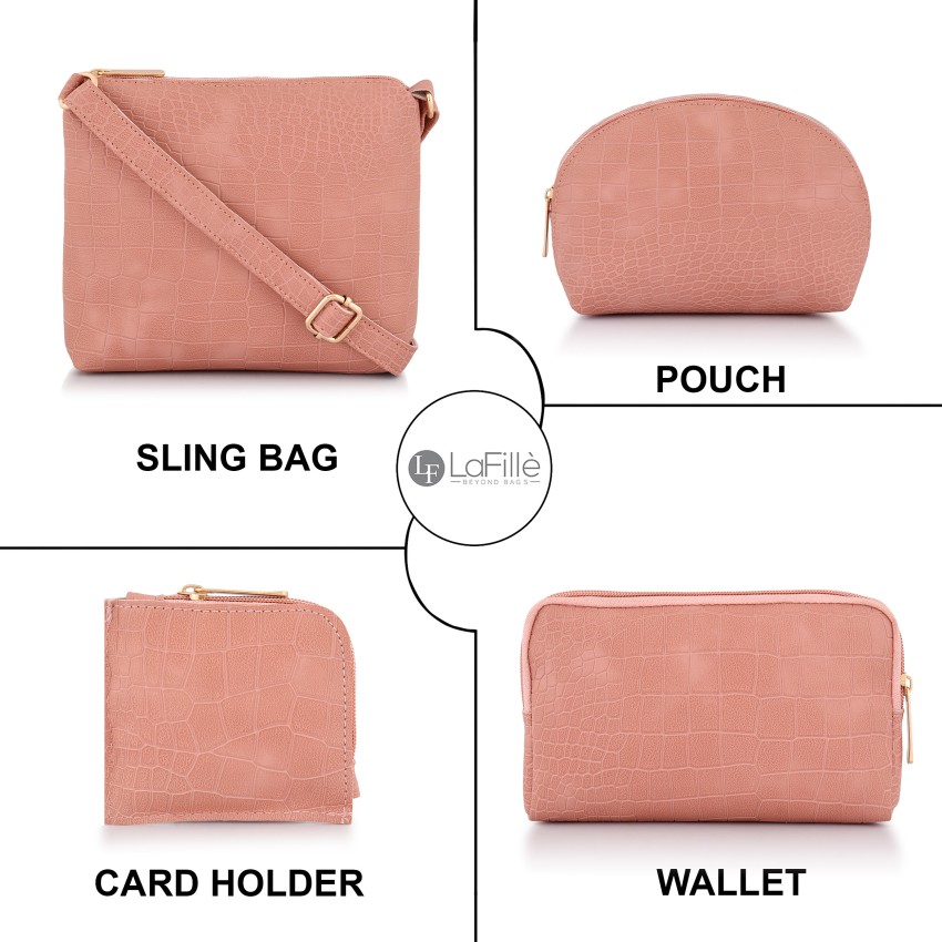 Buy LaFille Sling Bag For Women & Girls, Set of 5 combo