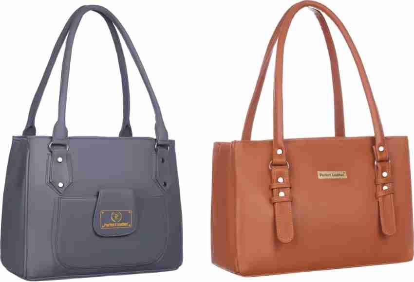 Leather handbags online flipkart