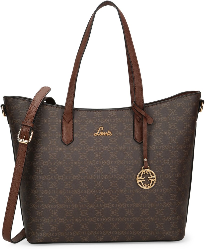 Buy LAVIE Women Brown Tote Brown Online Best Price in India Flipkart