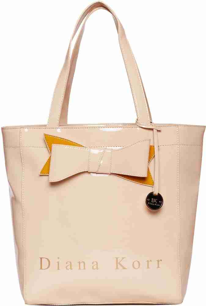 Diana Korr Women Beige Shoulder Bag