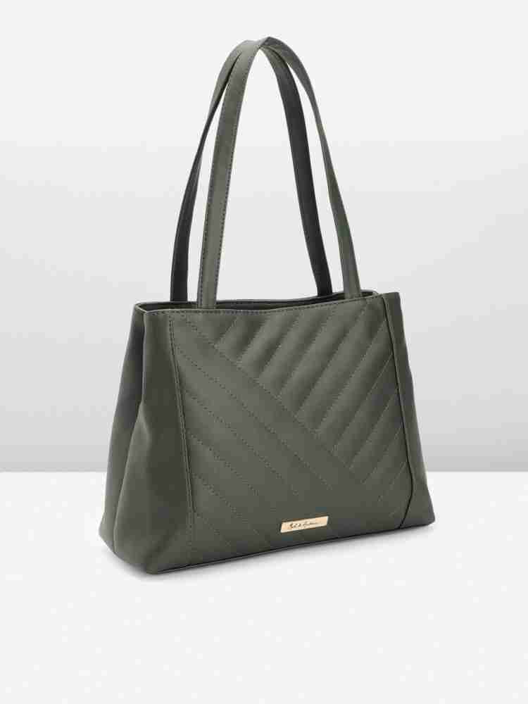 Buy Mast Harbour Women Green Shoulder Bag Green Online Best