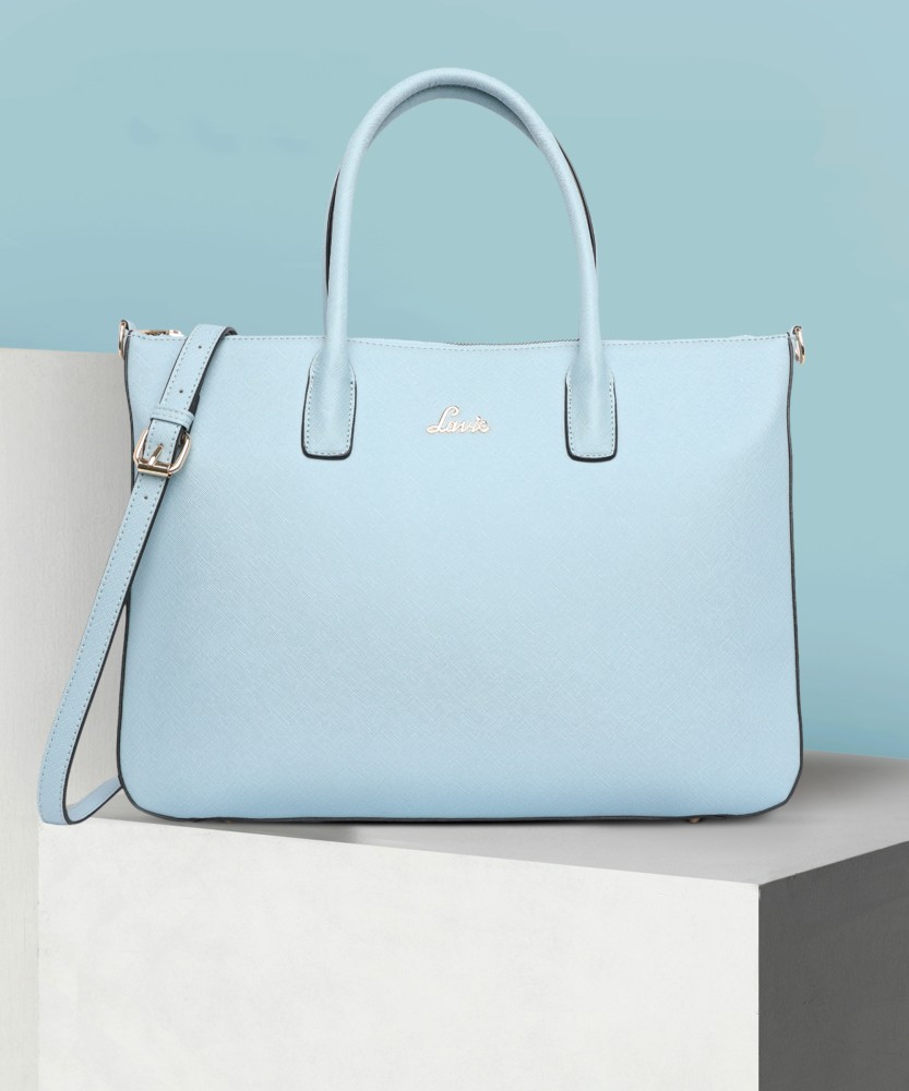 Buy LAVIE Women Blue Tote TEAL Online @ Best Price in India