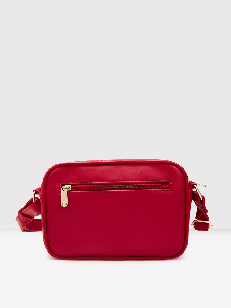 Caprese red sling bag top