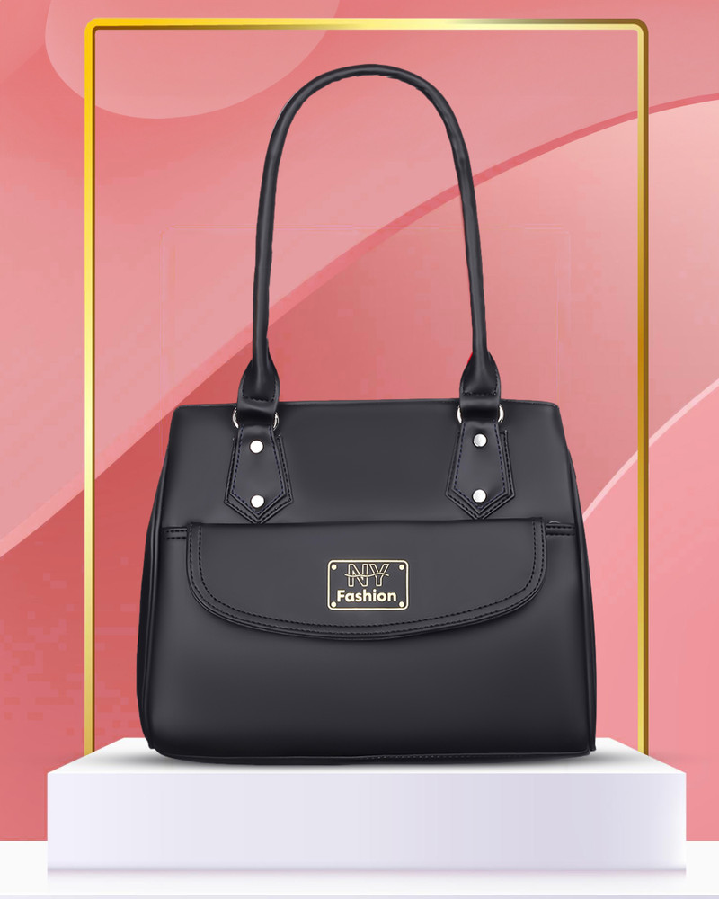Buy ny fashion Women Black Handbag black colour Online Best Price in India Flipkart