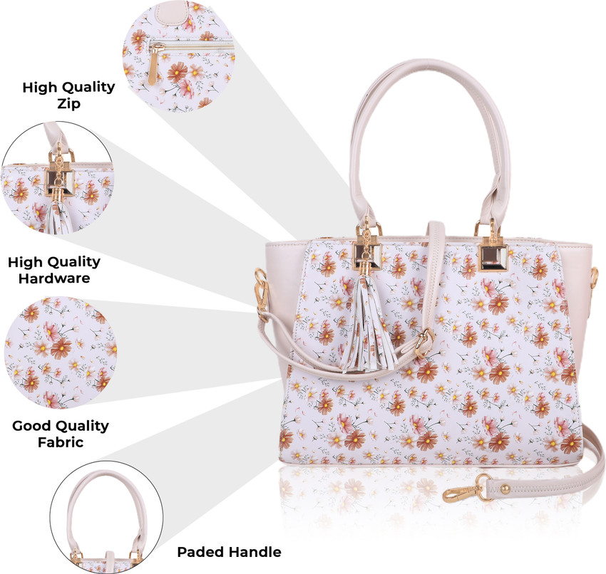Buy Women Rose Women White Handbag White Online Best Price in India Flipkart