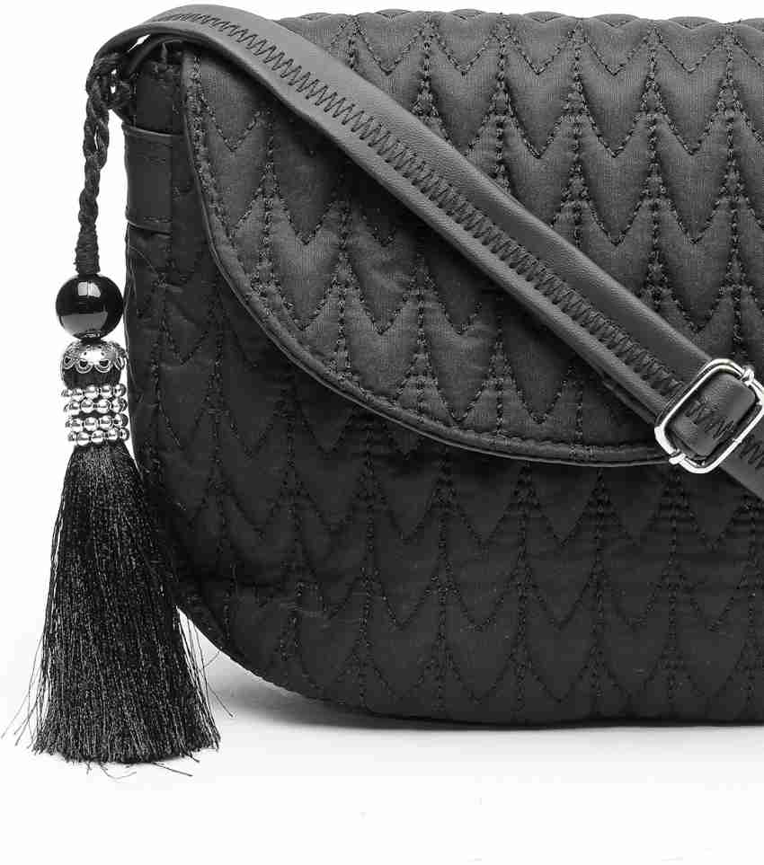 Buy Anekaant Women Black Sling Bag Black Online Best Price in India Flipkart