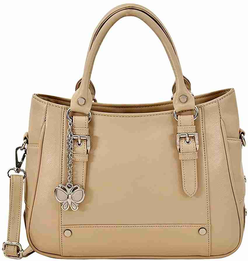Buy Butterflies Women Beige Hand held Bag Cream Online Best Price in India Flipkart