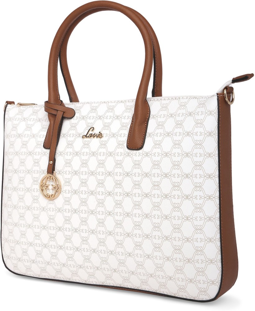 Buy LAVIE Women White Tote White Online Best Price in India