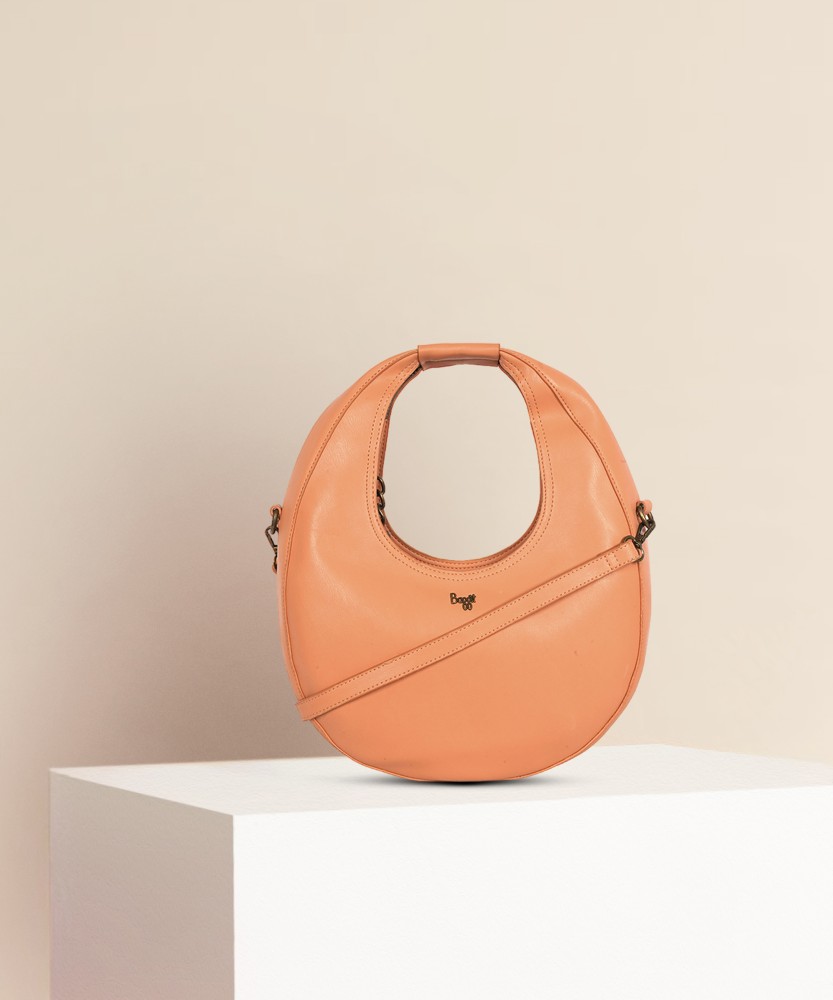 Baggit Tadow Peach Large Hobo Handbag: Buy Baggit Tadow Peach