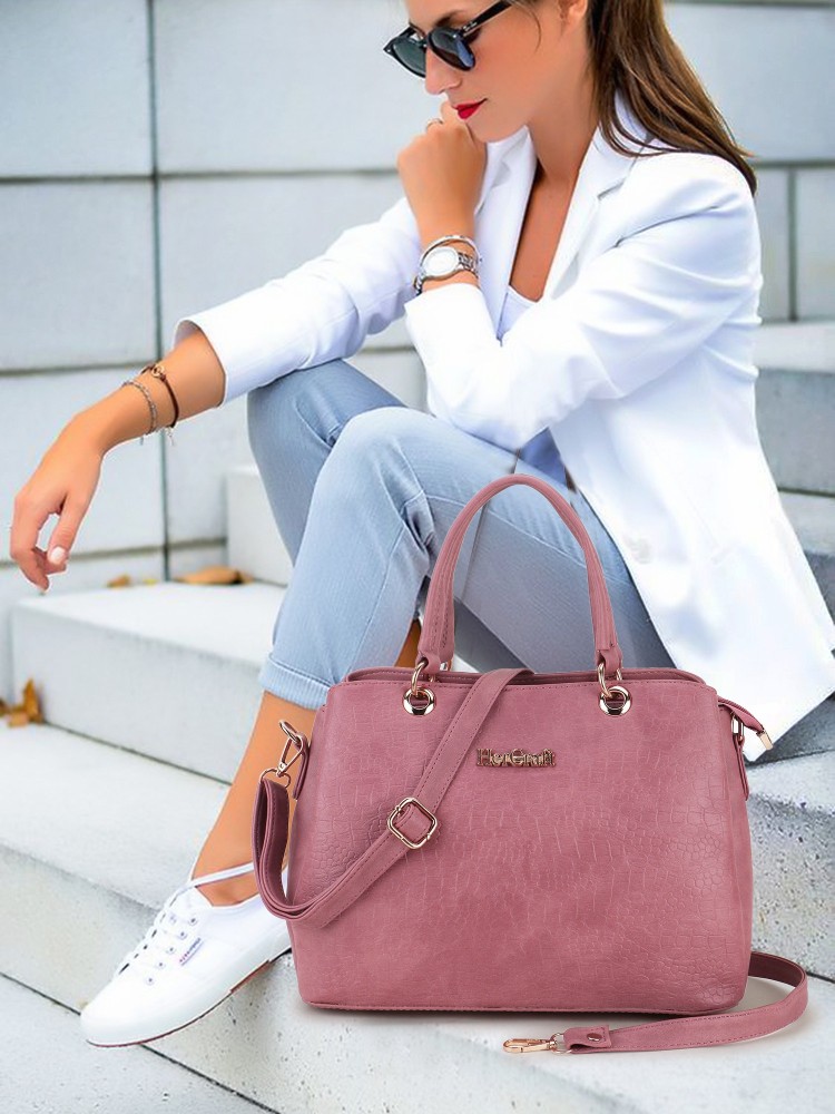 Pale cheap pink handbag