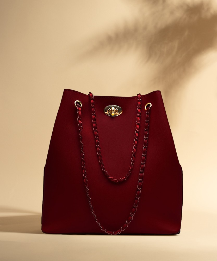 Buy Fargo Women Maroon Shoulder Bag Maroon Online @ Best Price in