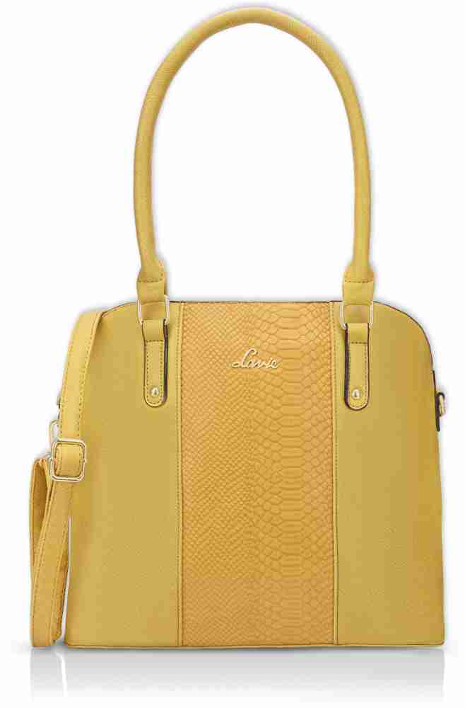 LAVIE Women Yellow Satchel