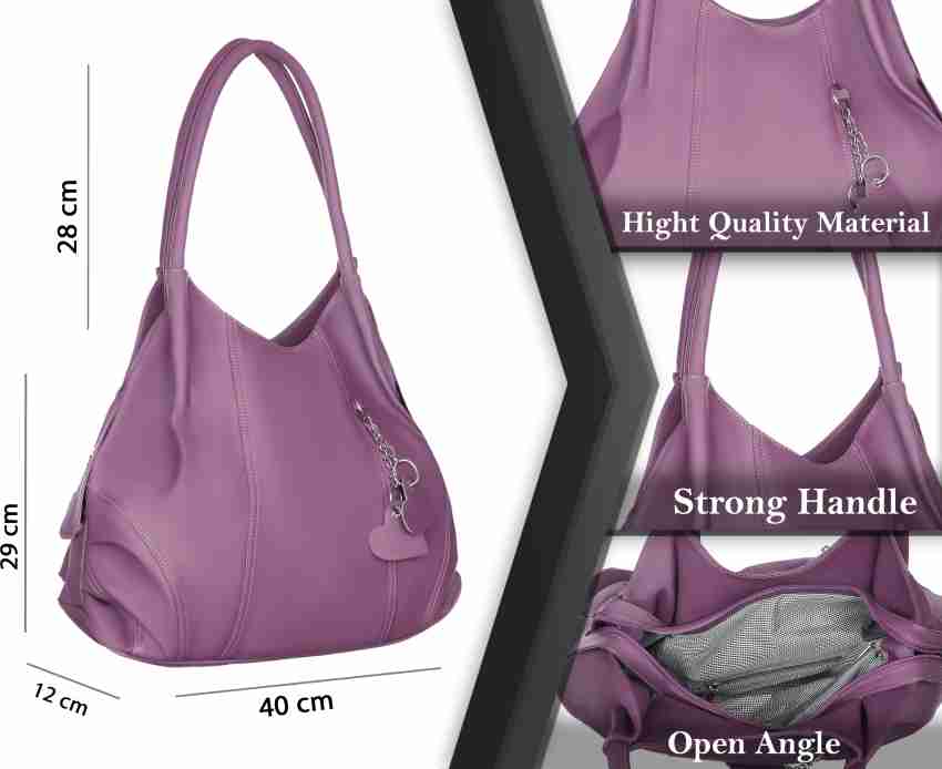 Buy Hidle Berg Women Purple Hobo Purple Online Best Price in