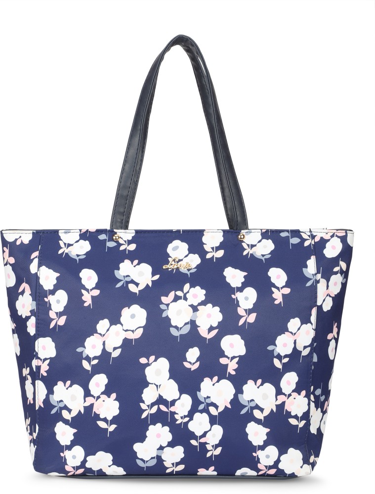 Buy LAVIE Women Blue Tote Navy Online @ Best Price in India