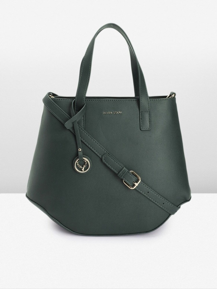 Allen shops solly black solid shoulder bag