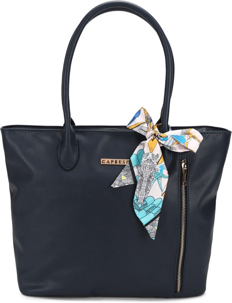 Buy LAVIE Women Blue Tote Navy Online @ Best Price in India