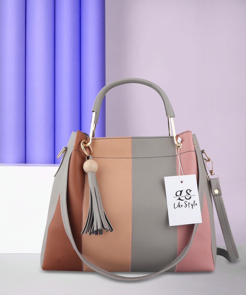 Pale cheap grey handbag