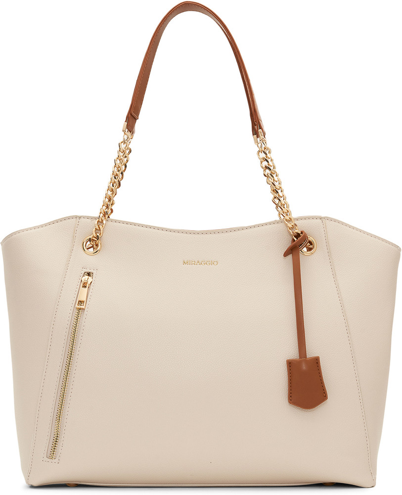 Buy Miraggio Women White Tote White Online Best Price in India Flipkart