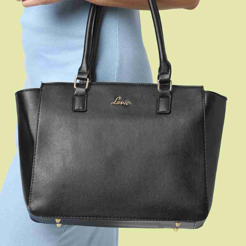 Buy LAVIE Women Black Tote BLACK Online Best Price in India