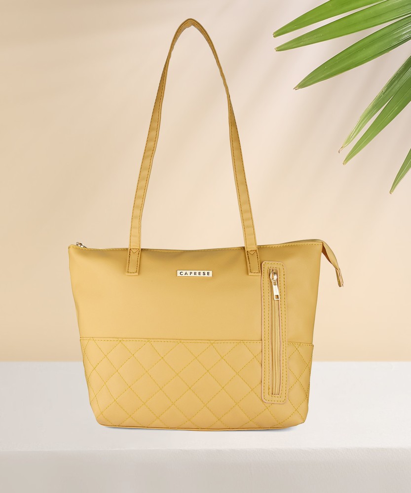 Caprese Women Yellow Tote