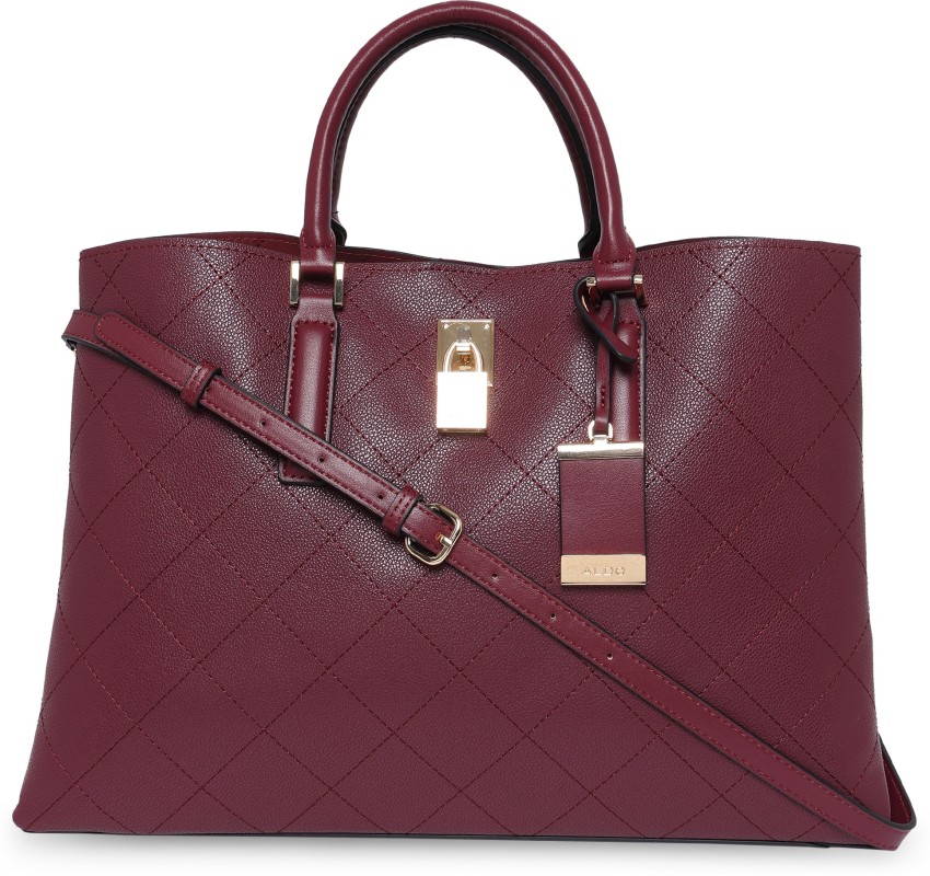 Buy ALDO Women Maroon Satchel Bordo Online Best Price in India Flipkart