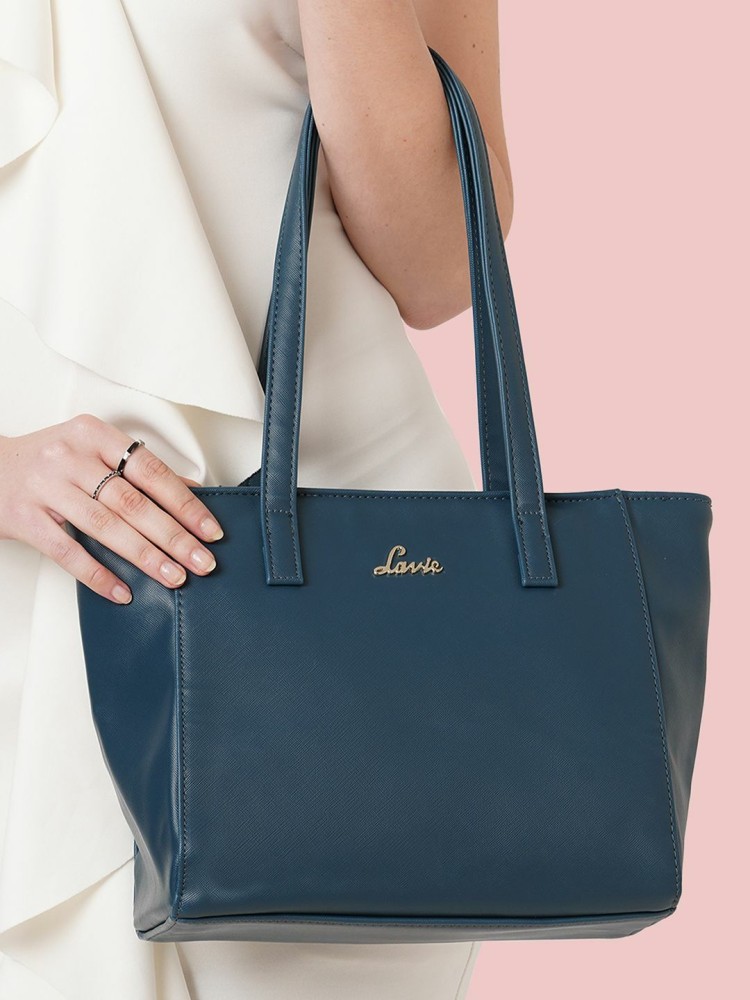 Buy LAVIE Women Green Tote Blue Online Best Price in India