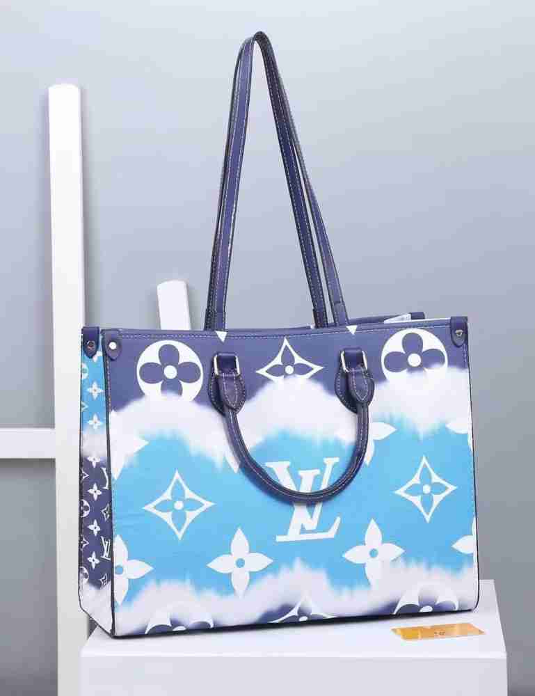 vuitton blue and