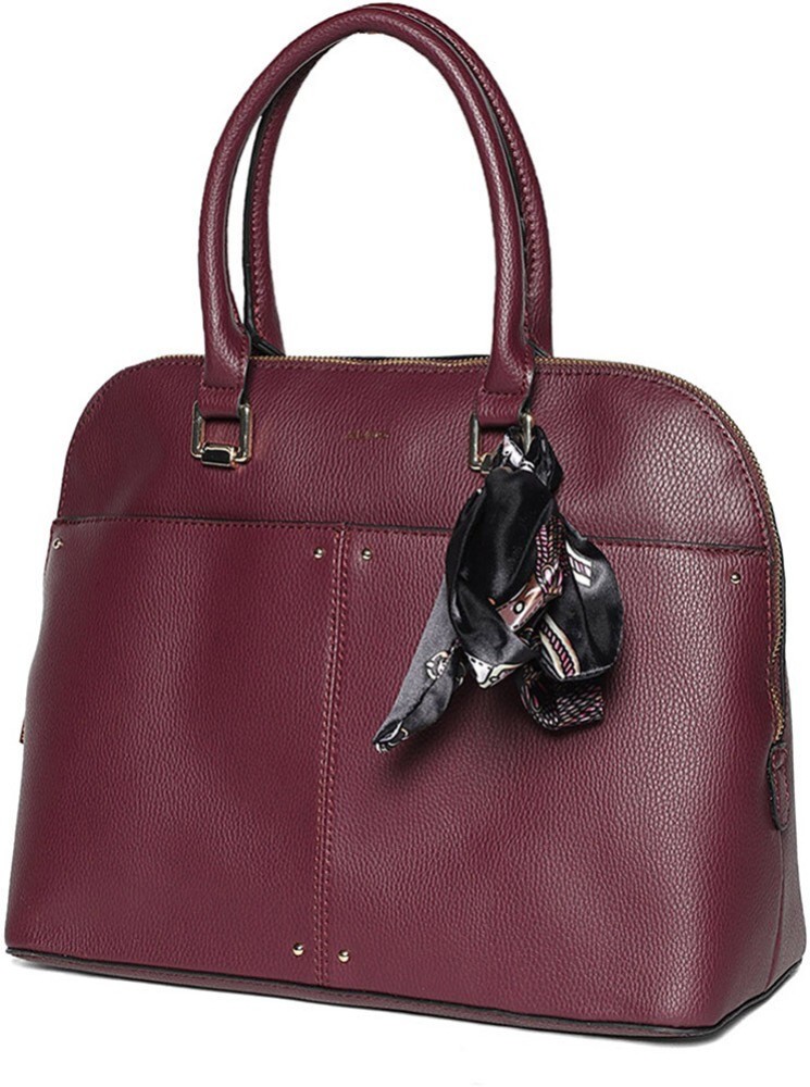 Buy ALDO Women Maroon Hand held Bag Maroon Online Best Price in