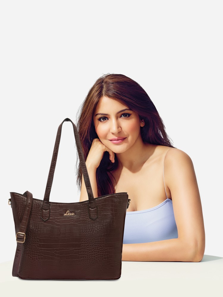 Buy LAVIE Women Brown Handbag CHOCO Online Best Price in India